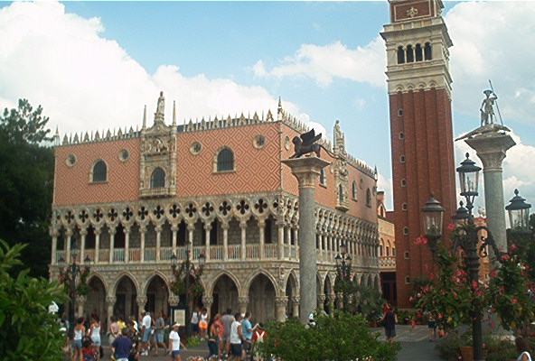 Italy exhibit at Epcot Center